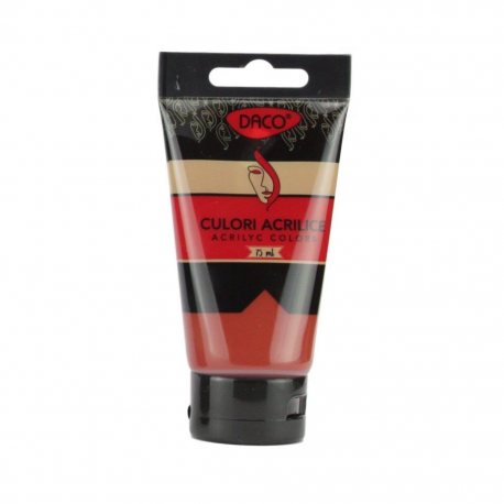 Culori Acril 75Ml Daco Rosu Ocru Cu375Ro [1]