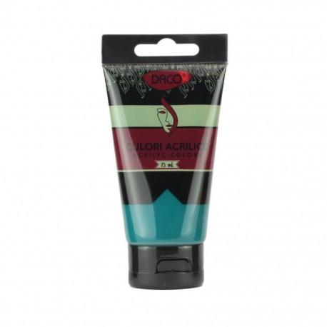 Culori Acril 75Ml Daco Verde Turquise Cu375Vt [1]