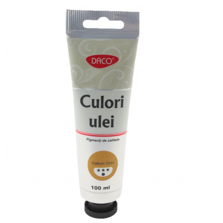 Culori Ulei 100Ml Daco Galben Ocru Cu4100Go [1]