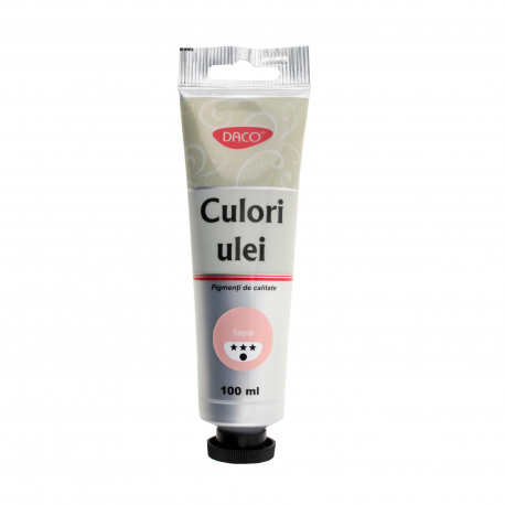 Culori Ulei 100Ml Daco Sepia Cu4100S [1]