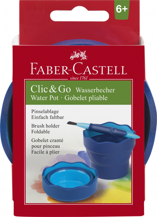 Cutie Apa Click-Go Albastra Faber-Castell [3]