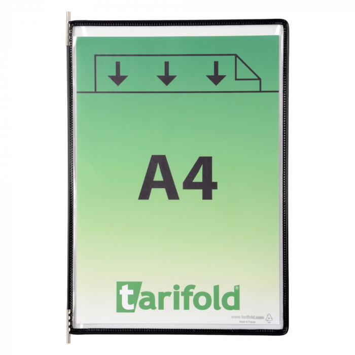 Display Tarifold, A4, 10 Bucati/Set, Negru [4]