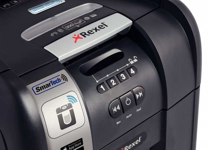 Distrugator Doc Automat Auto+ 300X Smartech Cross-Cut Rexel [4]