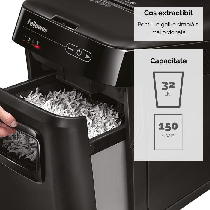 Distrugator Doc Automat Automax 150C Cross-Cut Fellowes [5]