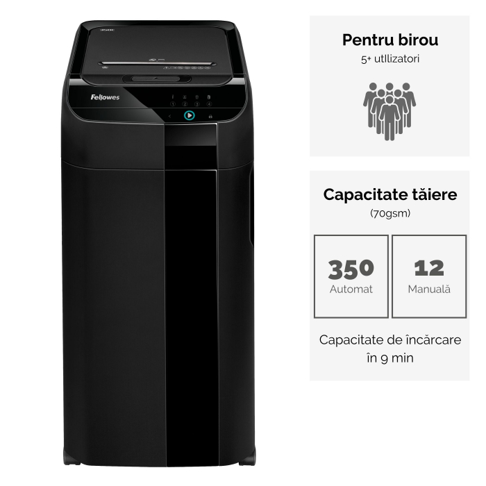 Distrugator Doc Automat Automax 350C Cross-Cut Fellowes [2]