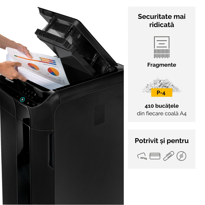 Distrugator Doc Automat Automax 350C Cross-Cut Fellowes [3]