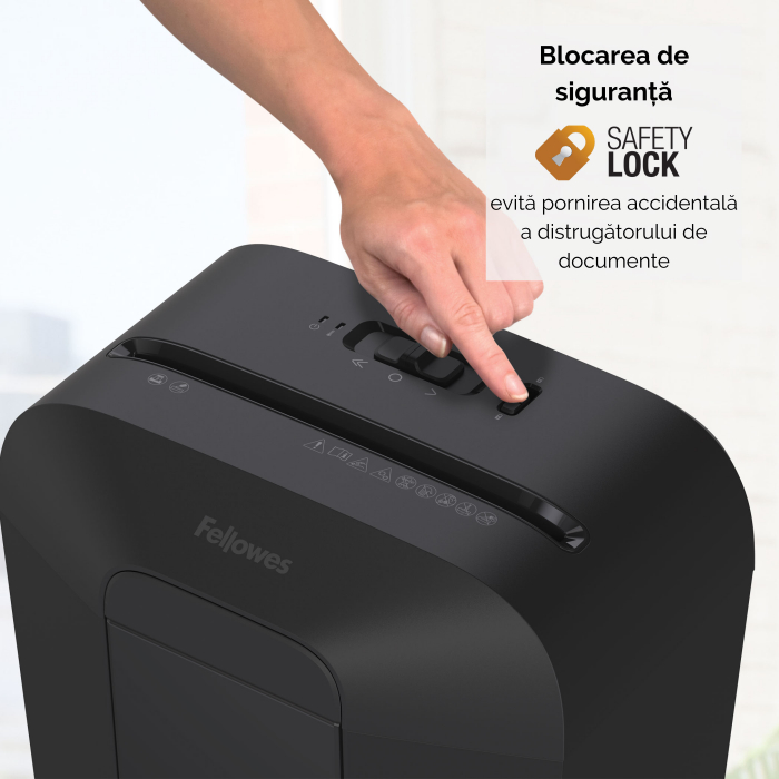 Distrugator Documente Lx45 Cross-Cut Fellowes [5]