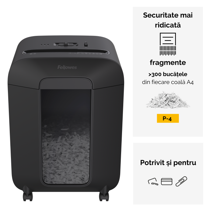Distrugator Documente Lx85 Cross-Cut Fellowes [2]