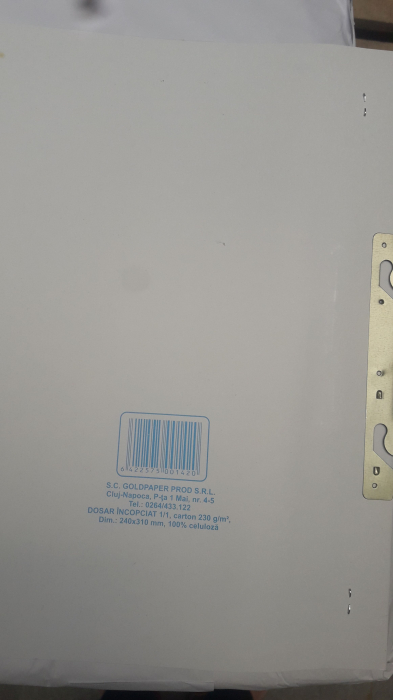 Dosar Carton Incopciat 1/1 Gold [2]