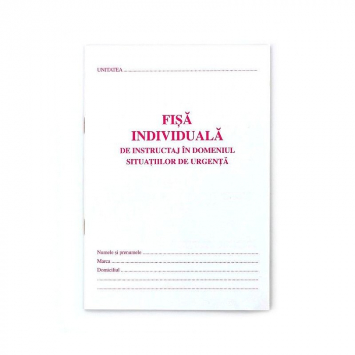 Fisa Individuala Psi (Isu) [1]