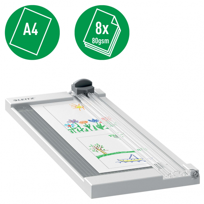 Ghilotina Cu Disc Home Precision A4 8Coli Leitz [3]