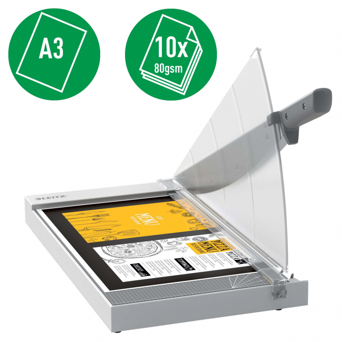 Ghilotina Cu Parghie Home-Office Precision A3 346Mm 10Coli Leitz [3]