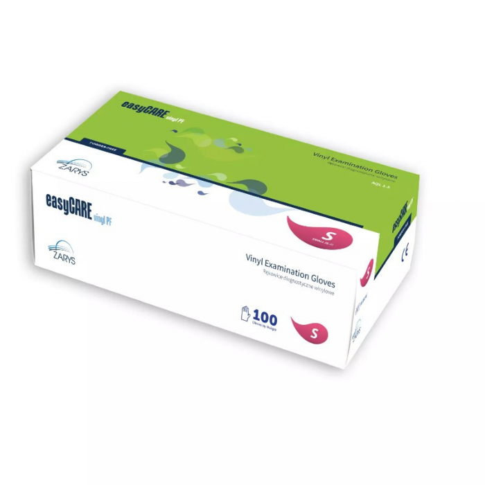 Set 100 manusi de examinare vinil nepudrate, EasyCARE [1]