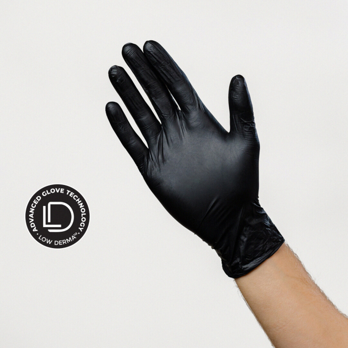 Manuși Nitril Medicale – Nitro Touch Derma Plus Black [4]