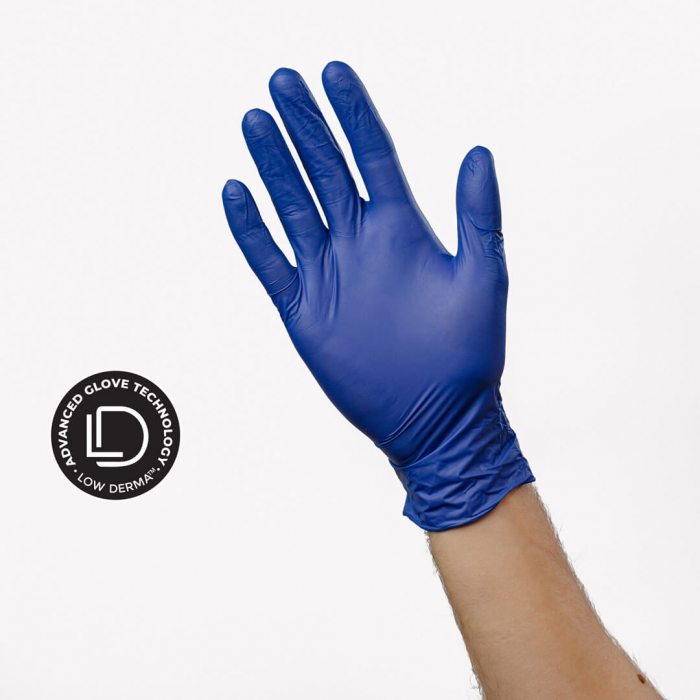 Manuși Nitril Medicale – Nitro Touch Derma Plus Blue [4]