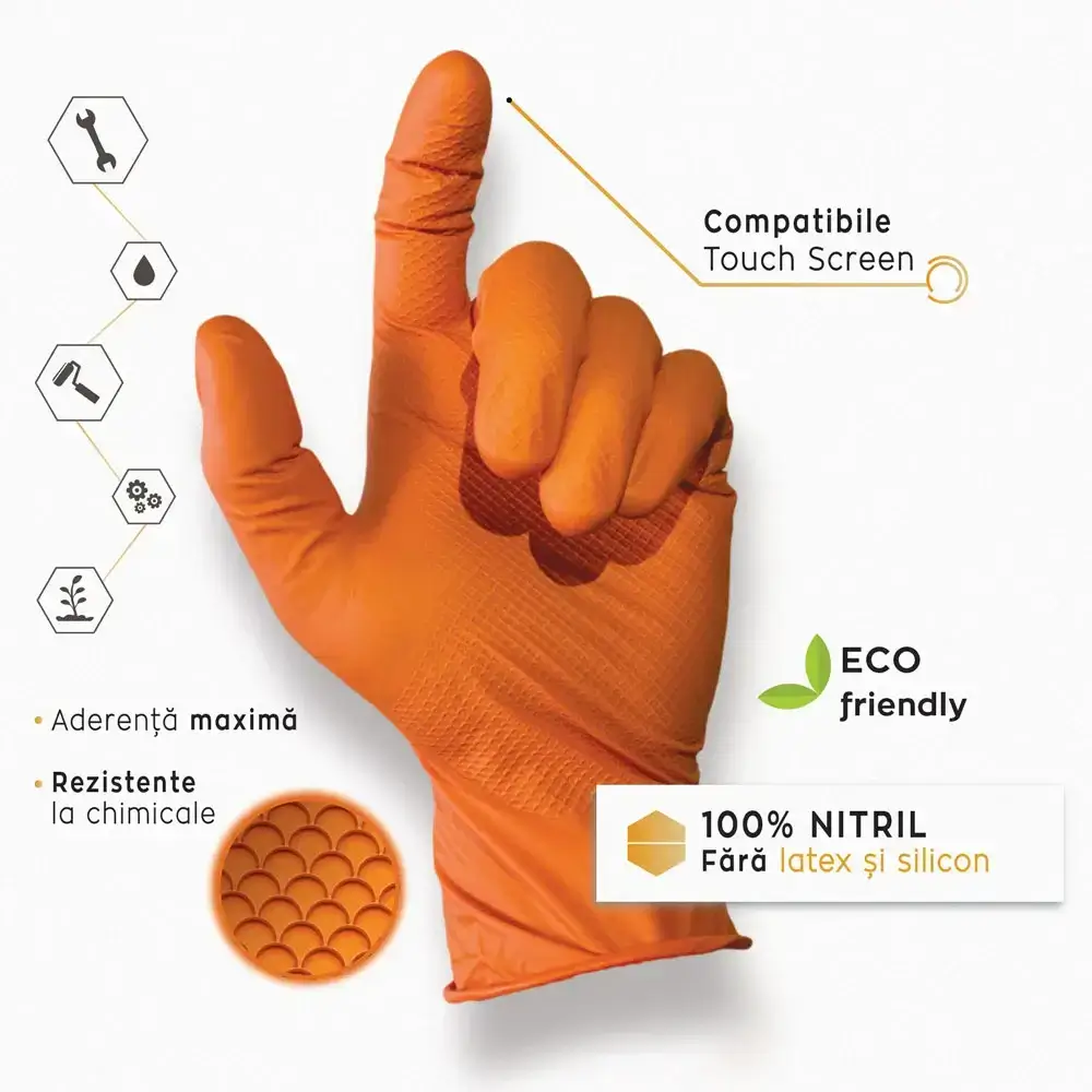 Manuși Nitril – Nitro Touch Titam 50buc/cutie [2]