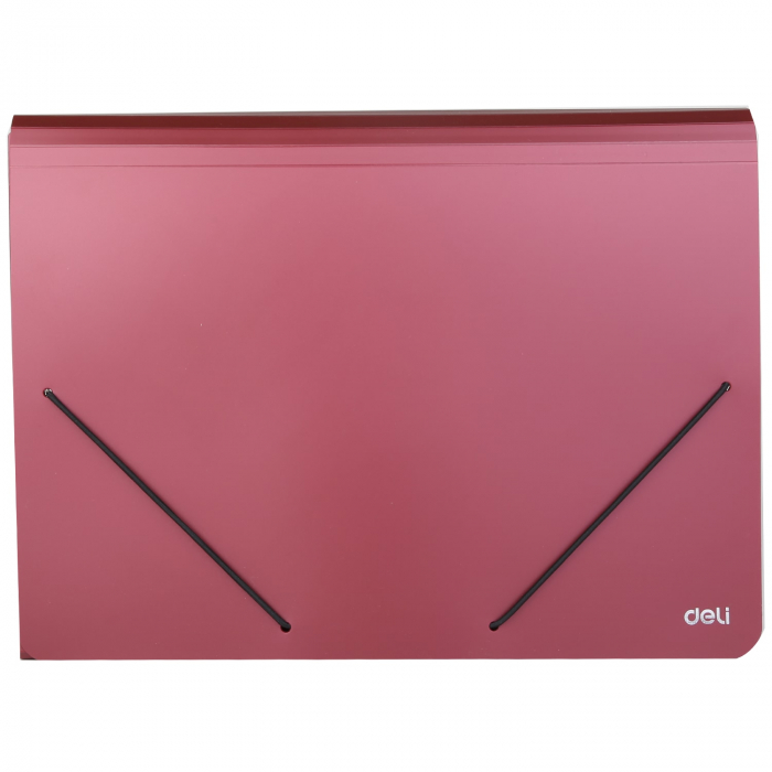 Mapa Plastic Cu Elastic 12 Separatoare Deli [2]