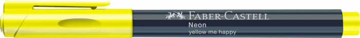 Marker Creativ Galben Neon Faber-Castell [4]