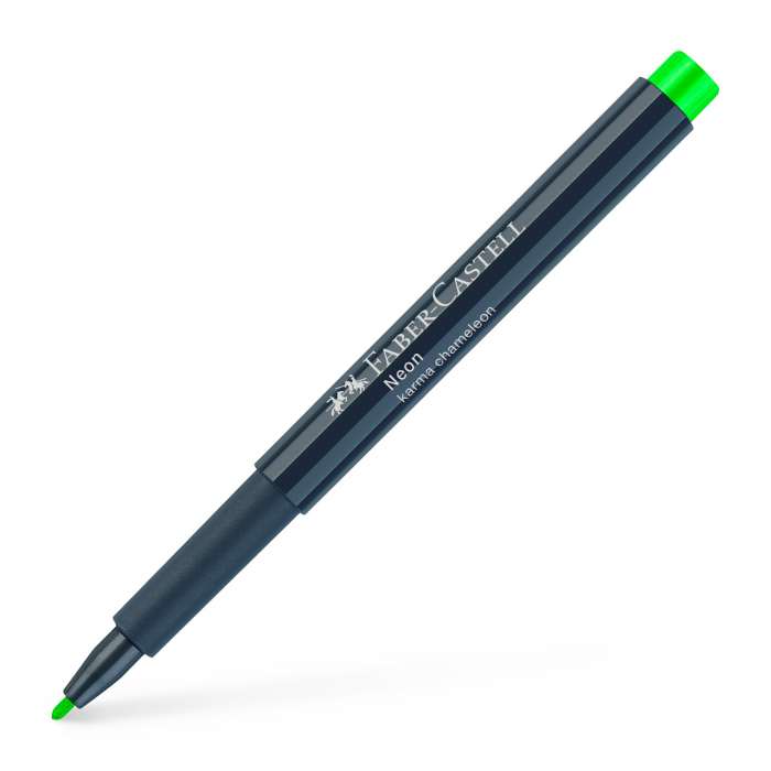 Marker Creativ Verde Neon Faber-Castell [2]