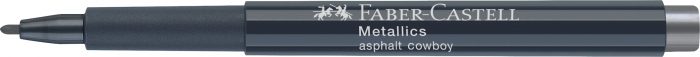 Marker Metallics Gri Asfalt Faber-Castell [2]