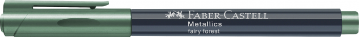 Marker Metallics Verde Padure Faber-Castell [3]