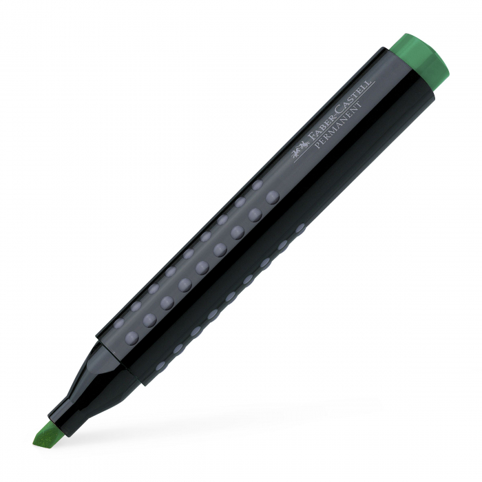 Marker Permanent Verde Varf Tesit Grip 1505 Faber-Castell [2]