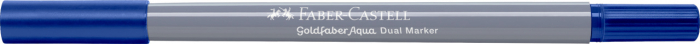 Marker Solubil 2 Capete Goldfaber Albastru Heliu Roscat 151 Faber-Castell [2]