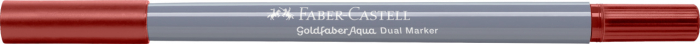 Marker Solubil 2 Capete Goldfaber Rosu Venetian 190 Faber-Castell [3]