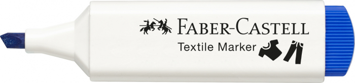 Marker Textil Albastru Faber-Castell [2]