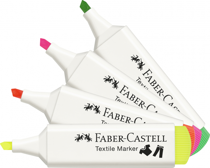 Marker Textil Galben Neon Faber-Castell [3]