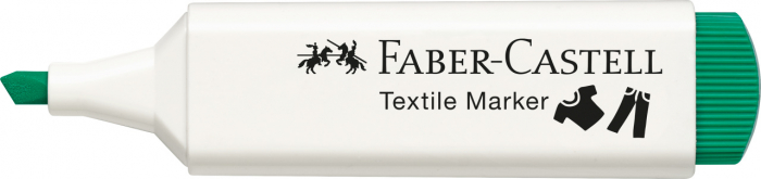 Marker Textil Verde Faber-Castell [2]