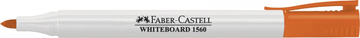 Marker Whiteboard Portocaliu Slim 1560 Faber-Castell [1]