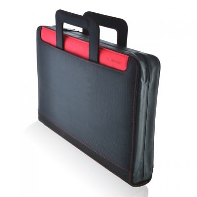 Organizator tip servieta OFFICE BOX negru cu rosu [2]