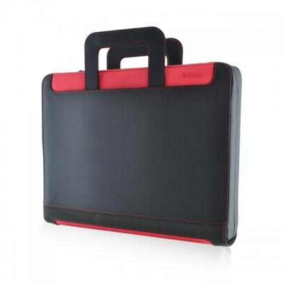 Organizator tip servieta OFFICE BOX negru cu rosu [3]