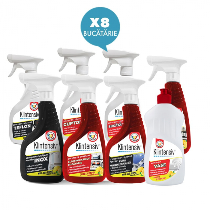 Pachet Curatenie BUCATARIE – 8 Produse [1]