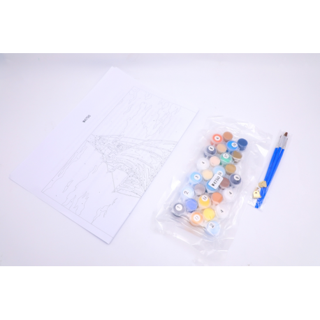 Panza Pictura Pe Numere 30X40Cm Daco Pzn3040-2 [3]