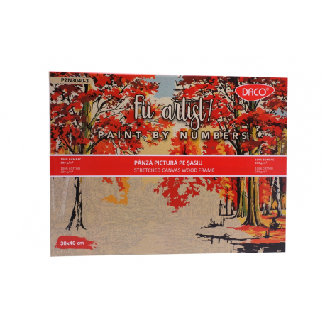 Panza Pictura Pe Numere 30X40Cm Daco Pzn3040-3 [3]