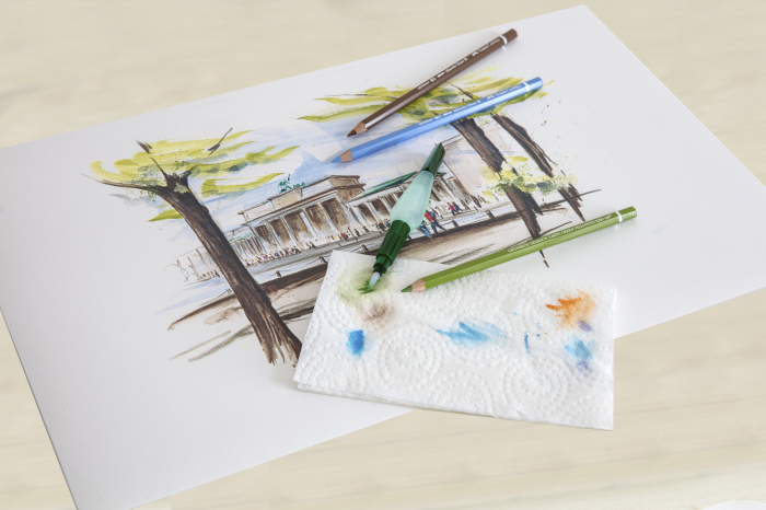 Pensula Cu Rezervor Apa Faber-Castell [4]