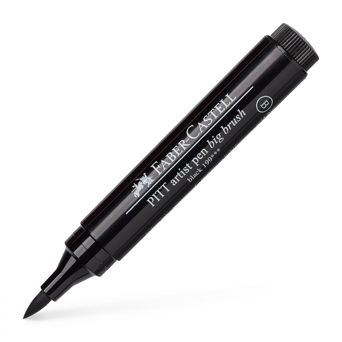 Pitt Artist Pen Big Brush Negru Faber-Castell [2]