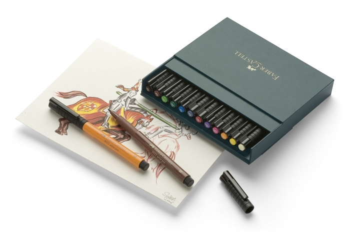 Pitt Artist Pen Cutie Studio 12 Buc Faber-Castell [3]
