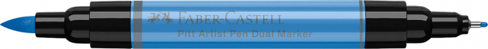 Pitt Artist Pen Dual Marker Albastru Ultramarin 120 Faber-Castell [2]