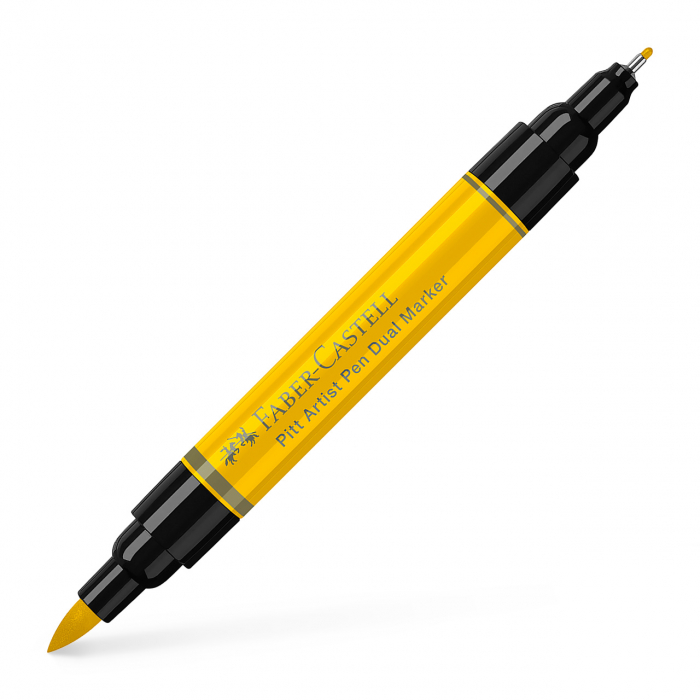 Pitt Artist Pen Dual Marker Gablen Cadmium 107 Faber-Castell [1]