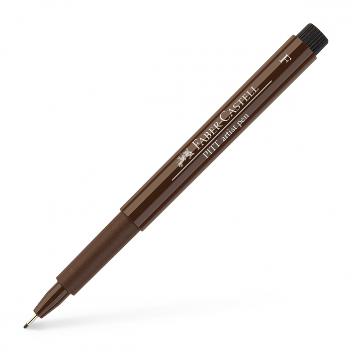 Pitt Artist Pen F Sepia Faber-Castell [2]