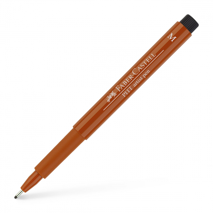 Pitt Artist Pen M Rosu Sangvin Faber-Castell [2]