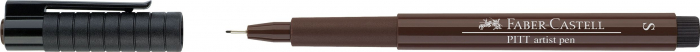 Pitt Artist Pen S Maro Sepia Faber-Castell [1]