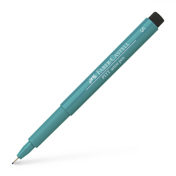 Pitt Artist Pen S Verde Cobalt Faber-Castell [2]