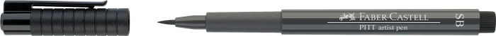 Pitt Artist Pen Soft Brush Gri Cald V Faber-Castell [1]