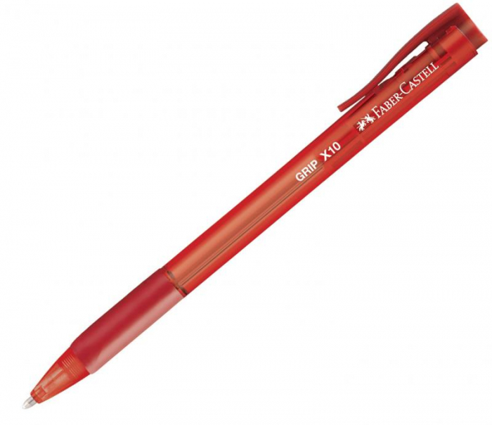 Pix Cu Mecanism Rosu Grip X10 2 Faber-Castell [1]
