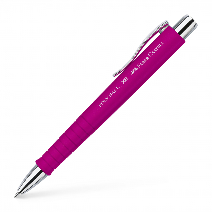 Pix Cu Mecanism Si Grip Roz Poly Ball Faber-Castell [2]