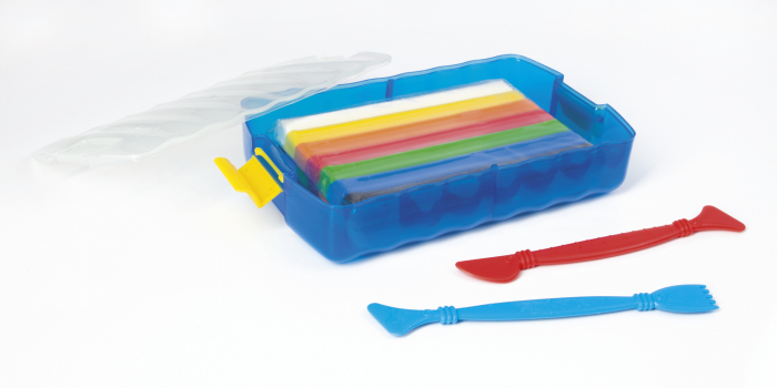 Plastilina 10 Culori Cutie Plastic Eberhard Faber [2]